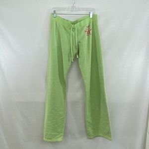 Juicy Couture Green Sweatpants - M